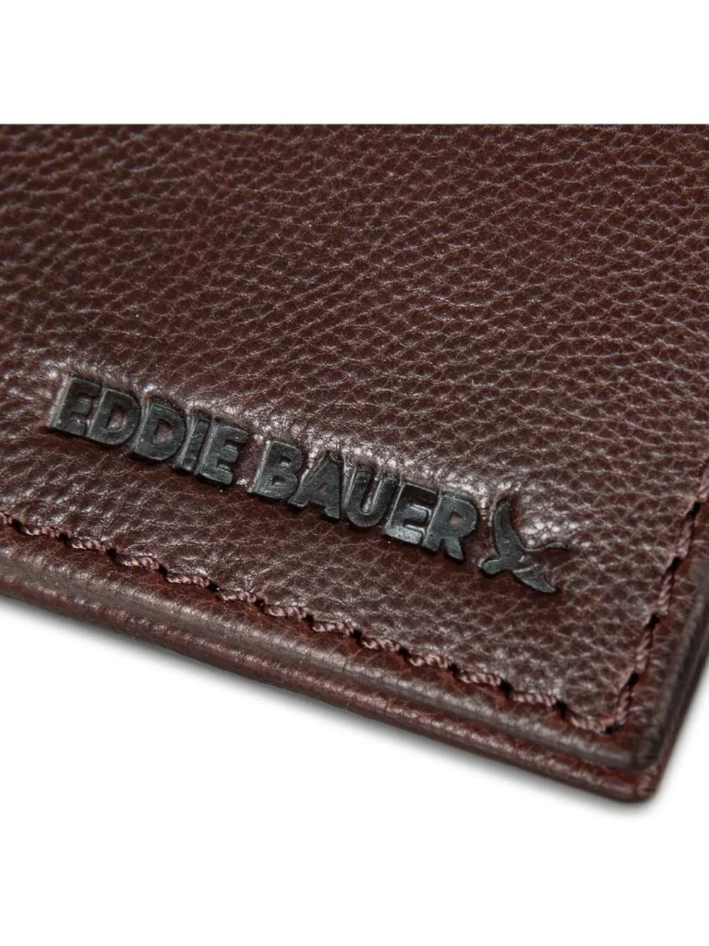 Rugged Leather Bifold Wallet for Men | RFID Protection | Money Clip & ID Window